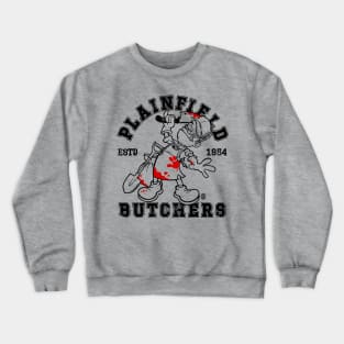 The Plainfield Butchers Mascot Crewneck Sweatshirt